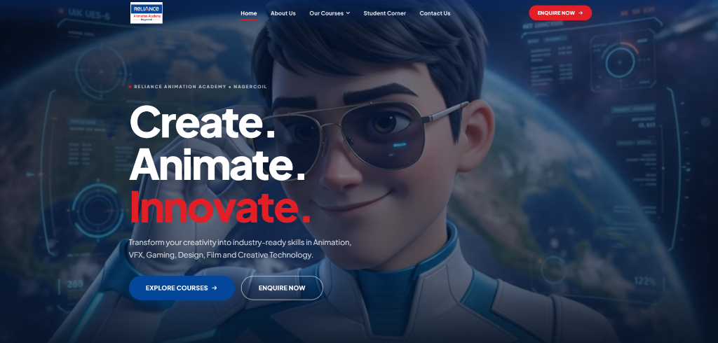 Reliance Animation Academy - Nagercoil